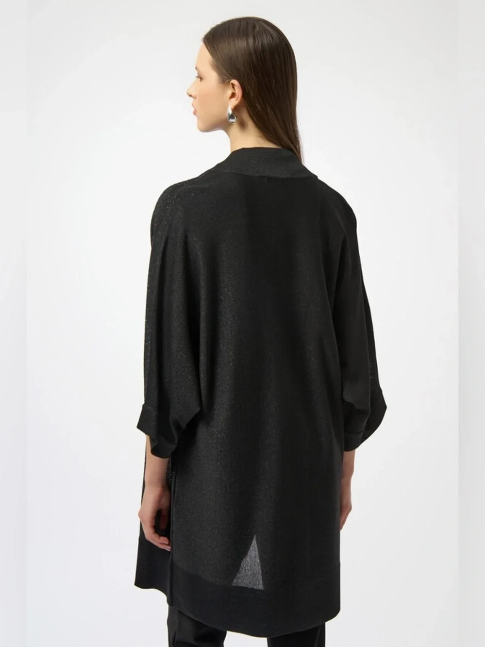Joseph Ribkoff Embellished Casual Kimono Cardigan SzM-L Like New